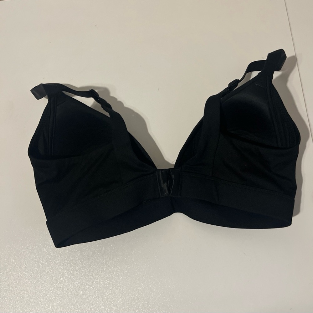 Auden Bra Bundle Black Tan Lightly Lined Wire Free 34D EUC 2 Pack - Picture 4 of 9